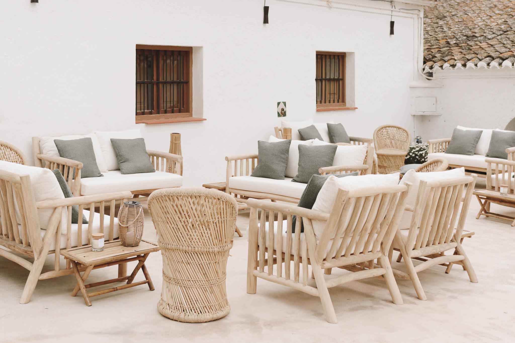 Mobiliario para boda, zona chill out de Sklum