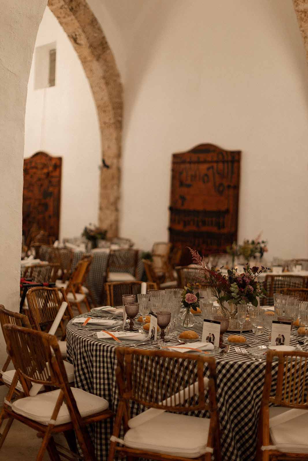 Montaje de boda by Moier en las bodegas de La Torre by Bonho